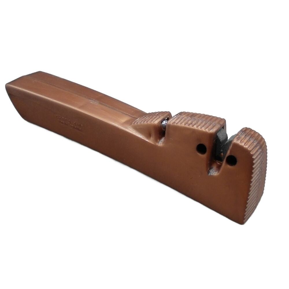Chef's Aide Knife Sharpener Brown MCM Vintage Kitchen Gadget